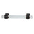 Hafele Amerock Glacio Cabinet Handle - Clear/Oil-Rubbed Bronze