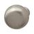 Hafele Hollow Collection Cabinet Knob - Satin/Brushed Nickel