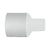 Hafele Metropolitan Cabinet Knob - Matte Aluminum