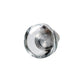 Hafele Crystalline Cabinet Knob - Stainless Steel/Clear