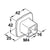 Hafele Strata Cabinet Knob - Illustration