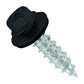 #14 x 1 inch #14 Type 17 Woodbinder Metal Roofing Screw Black Pkg 250 image 1 of 2