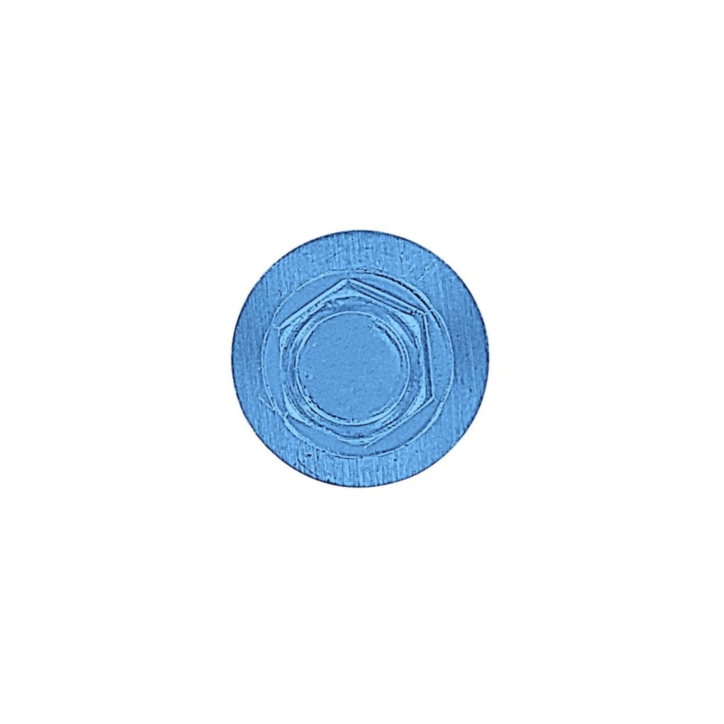 #14 x 1 inch #14 Type 17 Woodbinder Metal Roofing Screw Blue Pkg 250 image 2 of 2