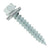 #14 x 112 inch #14 Type 17 Woodbinder Metal Roofing Screw Bright White Pkg 250