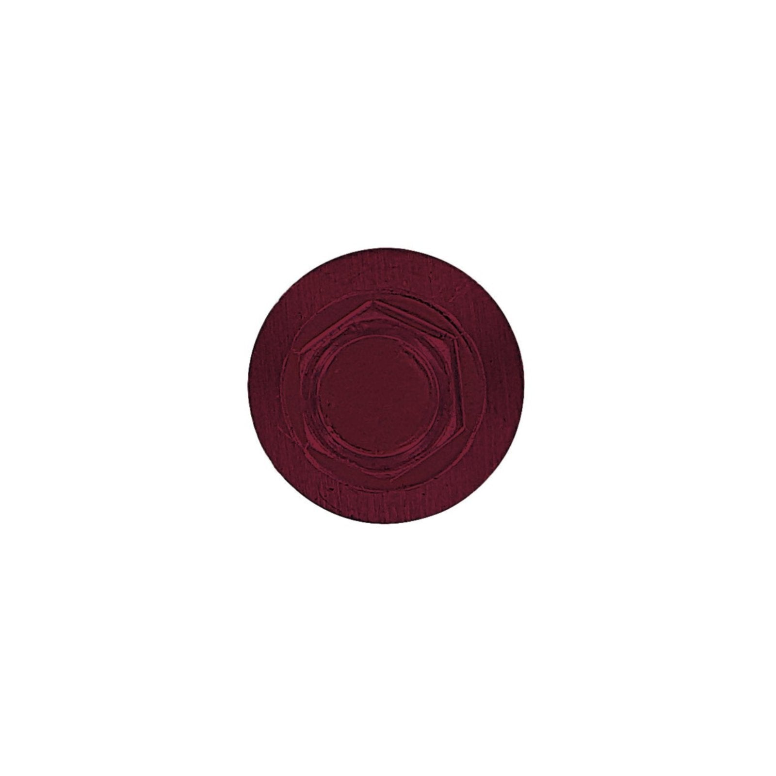 #14 x 1 inch #14 Type 17 Woodbinder Metal Roofing Screw Burgundy Pkg 250 image 2 of 2