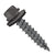 #14 x 114 inch #14 Type 17 Woodbinder Metal Roofing Screw Charcoal Gray Pkg 250