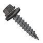 #14 x 114 inch #14 Type 17 Woodbinder Metal Roofing Screw Charcoal Gray Pkg 250