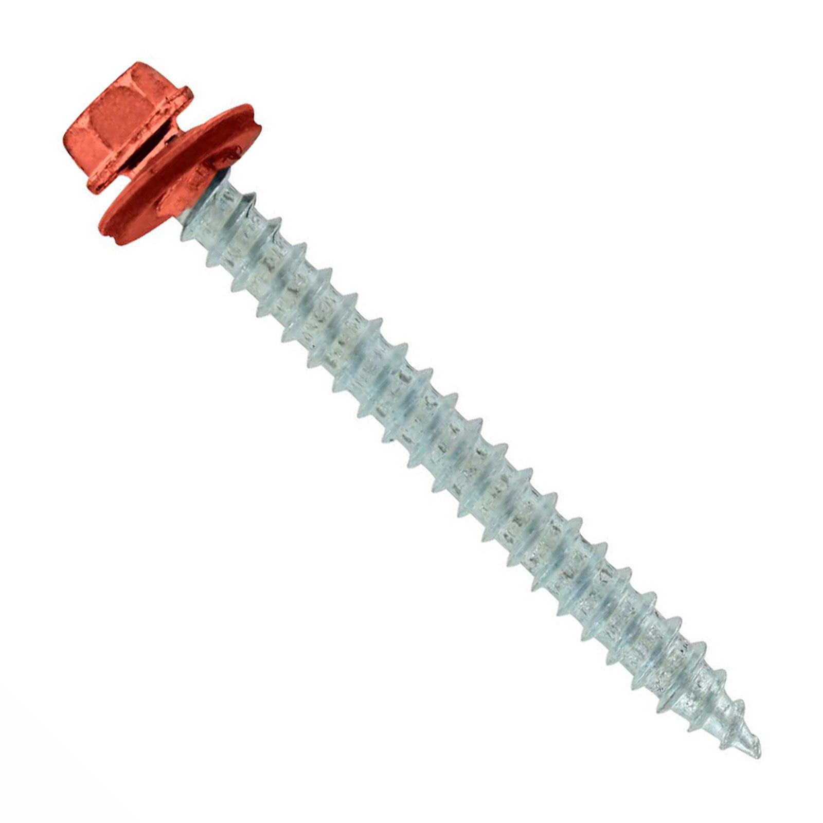 #14 x 212 inch #14 Type 17 Woodbinder Metal Roofing Screw Copper Pkg 250
