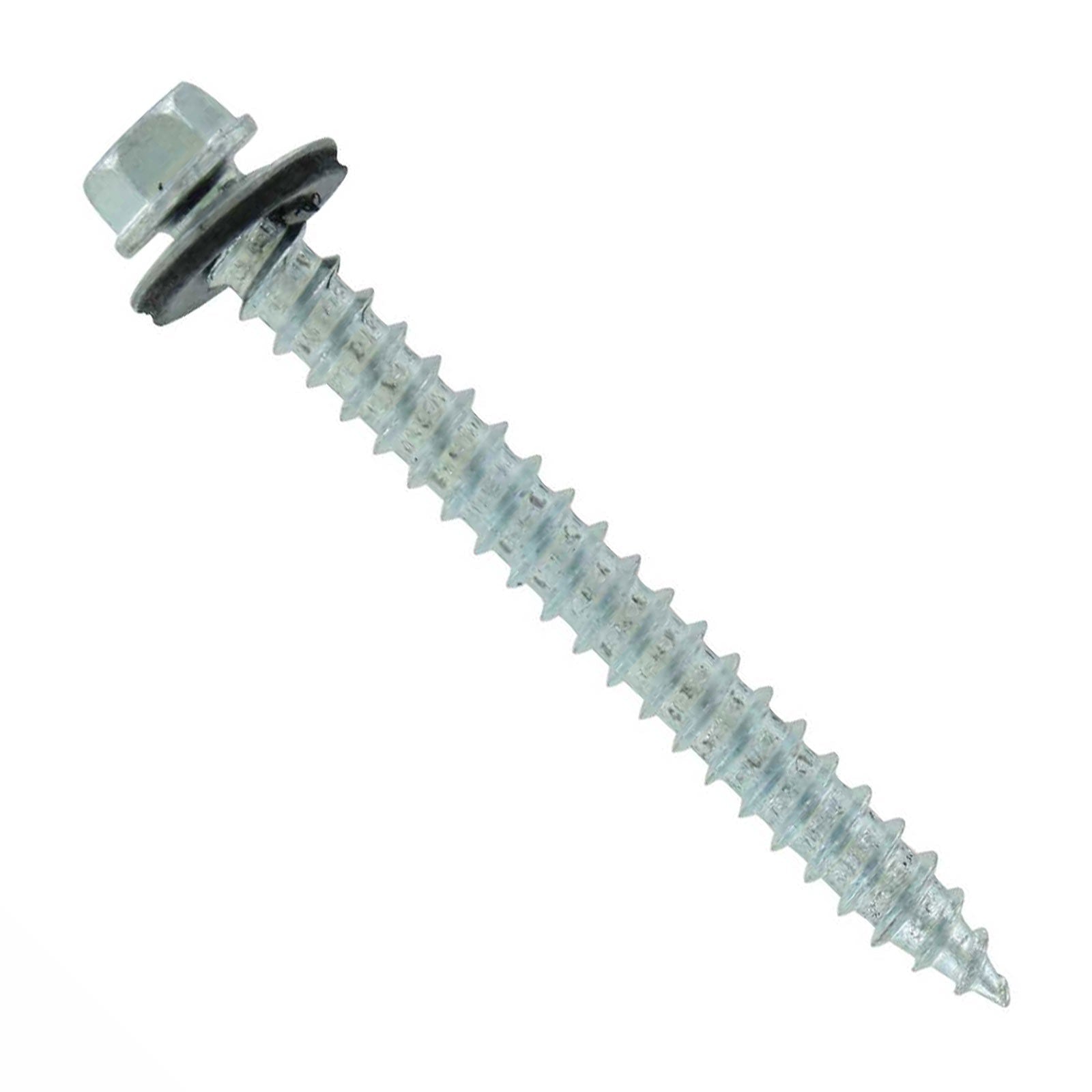 #14 x 212 inch #14 Type 17 Woodbinder Metal Roofing Screw Galvanized Pkg 250