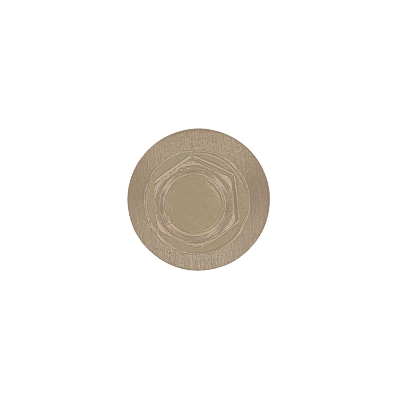 #14 x 1 inch #14 Type 17 Woodbinder Metal Roofing Screw Tan Pkg 250 image 2 of 2