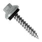 #14 X 112 inch ZXL Tapping Woodbinder Metal Roofing Screw Light Gray Pkg 250