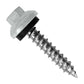 #14 X 112 inch ZXL Tapping Woodbinder Metal Roofing Screw Bright White Pkg 250