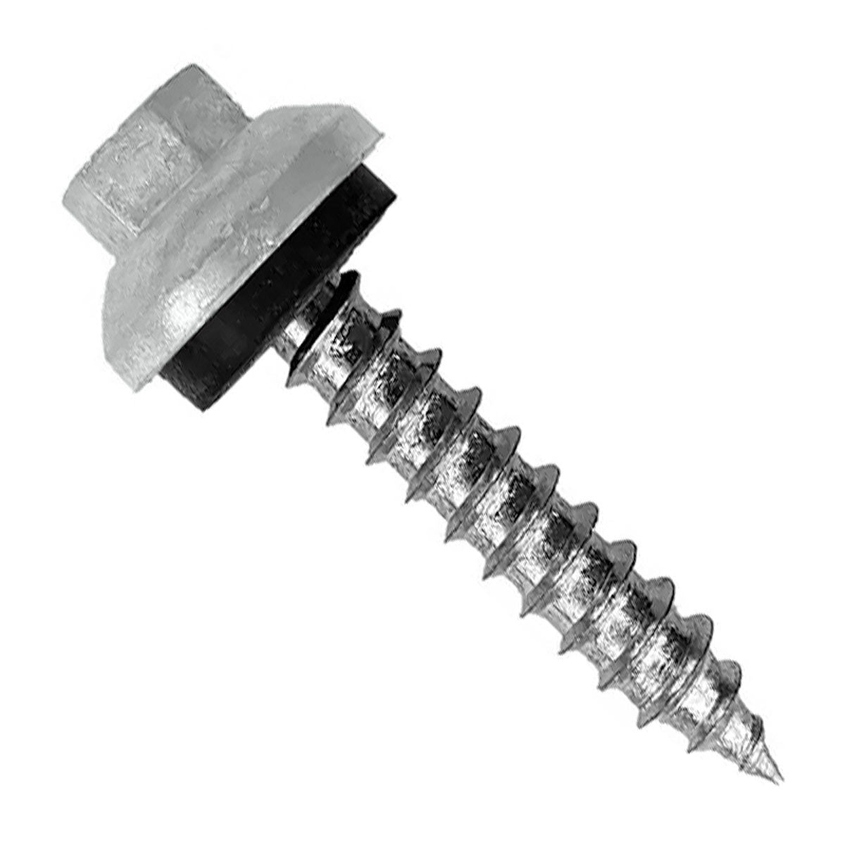 #14 X 1-1/2" ZXL Tapping Woodbinder Metal Roofing Screw - Alamo White
