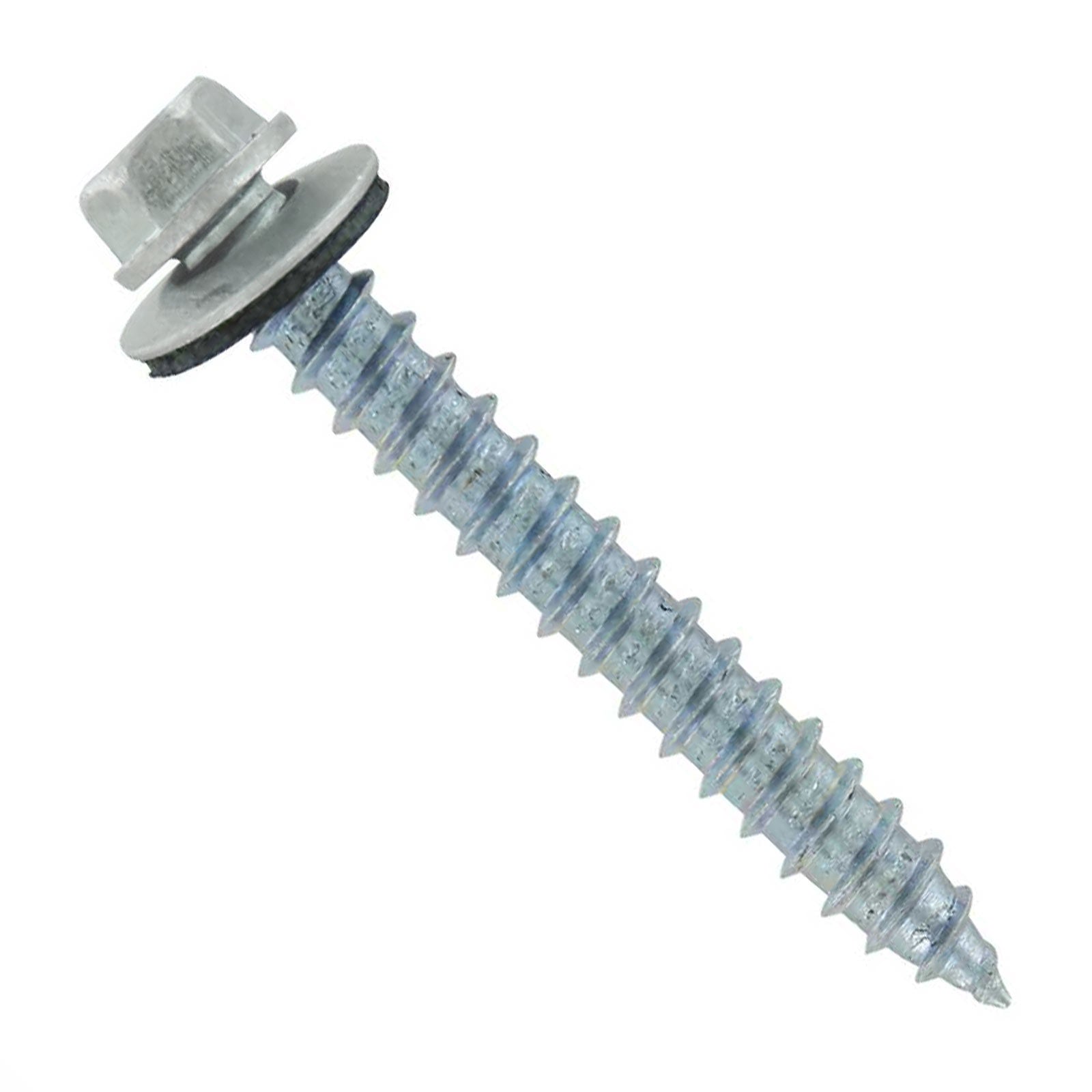 #14 x 1-1/2" #14 Type 17 Woodbinder Metal Roofing Screw - Alamo White