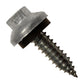#14 x 1" ZXL Tapping Steelbinder Metal Roofing Screw - Ash Gray