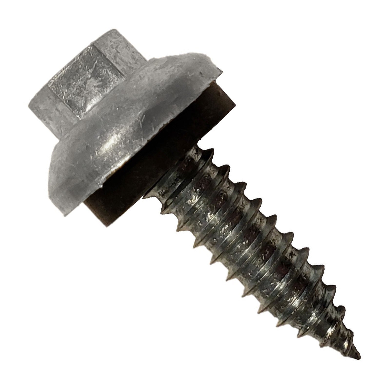 #14 x 1" ZXL Tapping Steelbinder Metal Roofing Screw - Ash Gray