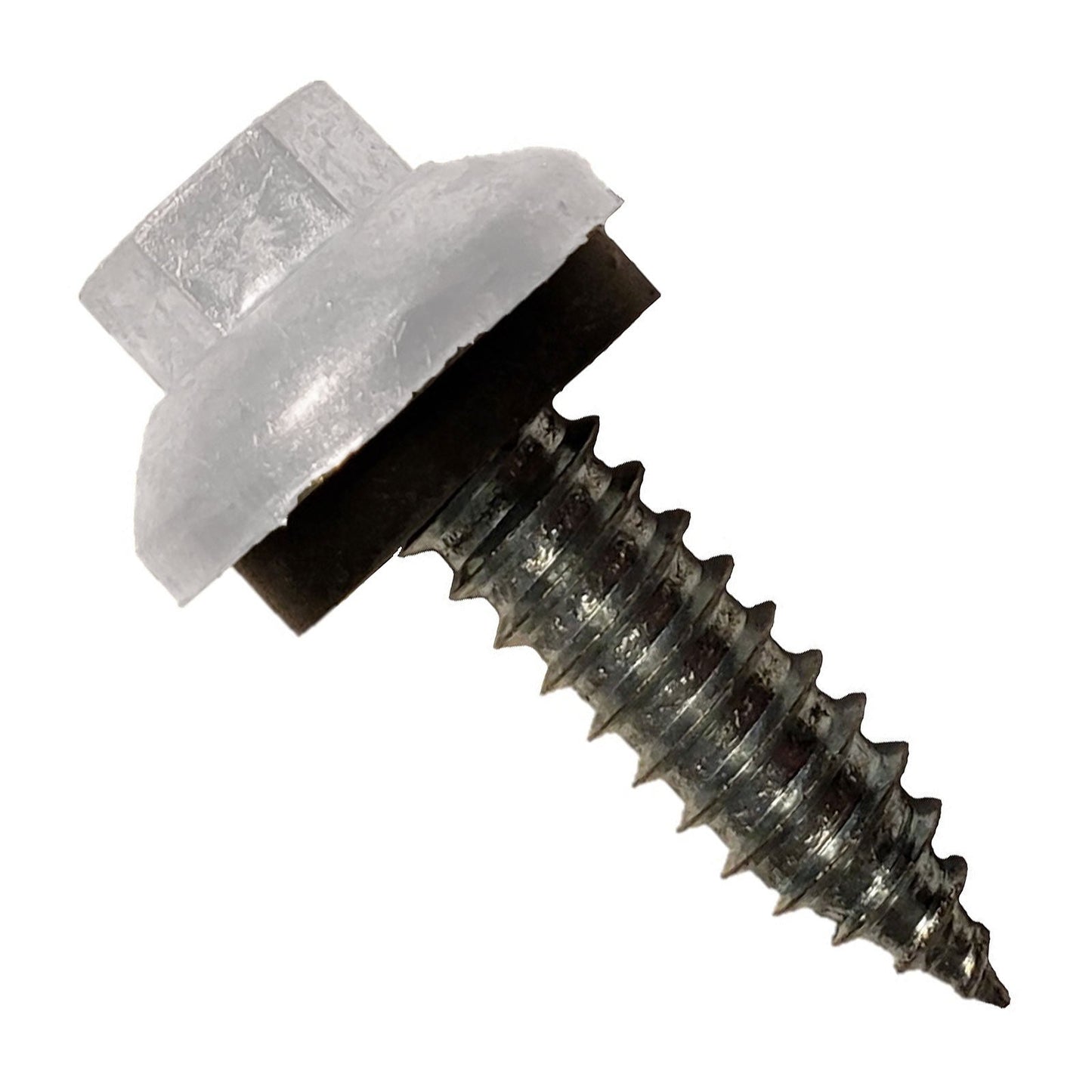 #14 x 1" ZXL Tapping Steelbinder Metal Roofing Screw - Alamo White