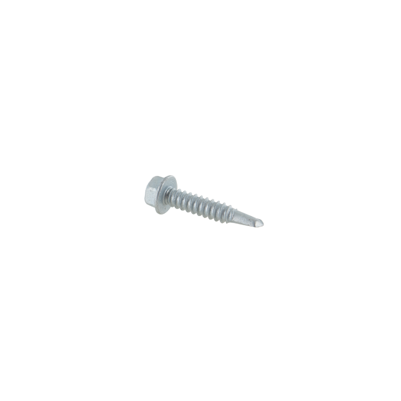 ST Fastening 1/4-14 x 1-1/4" HWH Steelbinder Self-Drilling Metal Screw - Electro-Galvanized, Pkg 250
