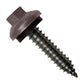 #14 x 114 inch ZXL Tapping Steelbinder Metal Roofing Screw Charcoal Gray Pkg 250