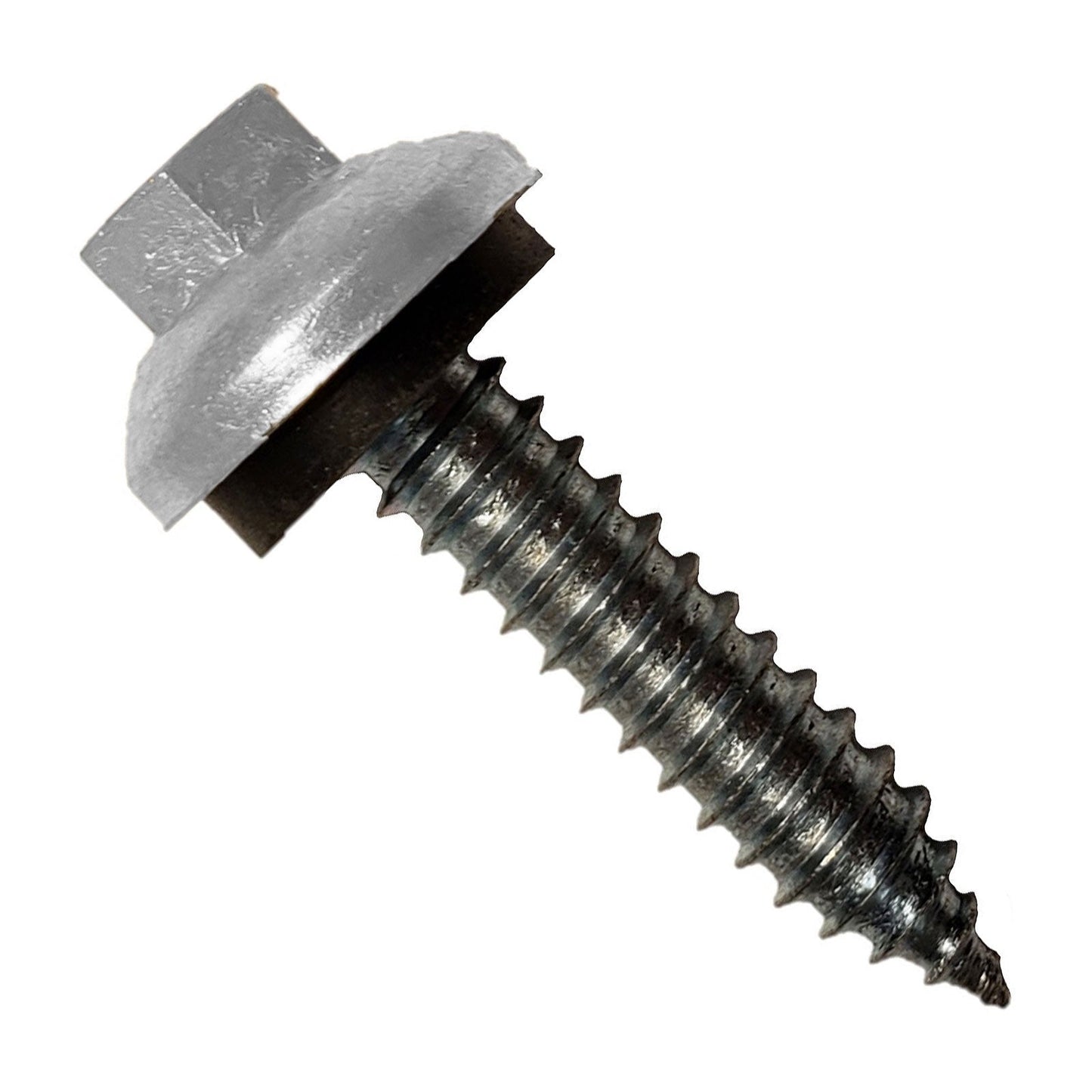 #14 x 1-1/4" ZXL Tapping Steelbinder Metal Roofing Screw - Alamo White