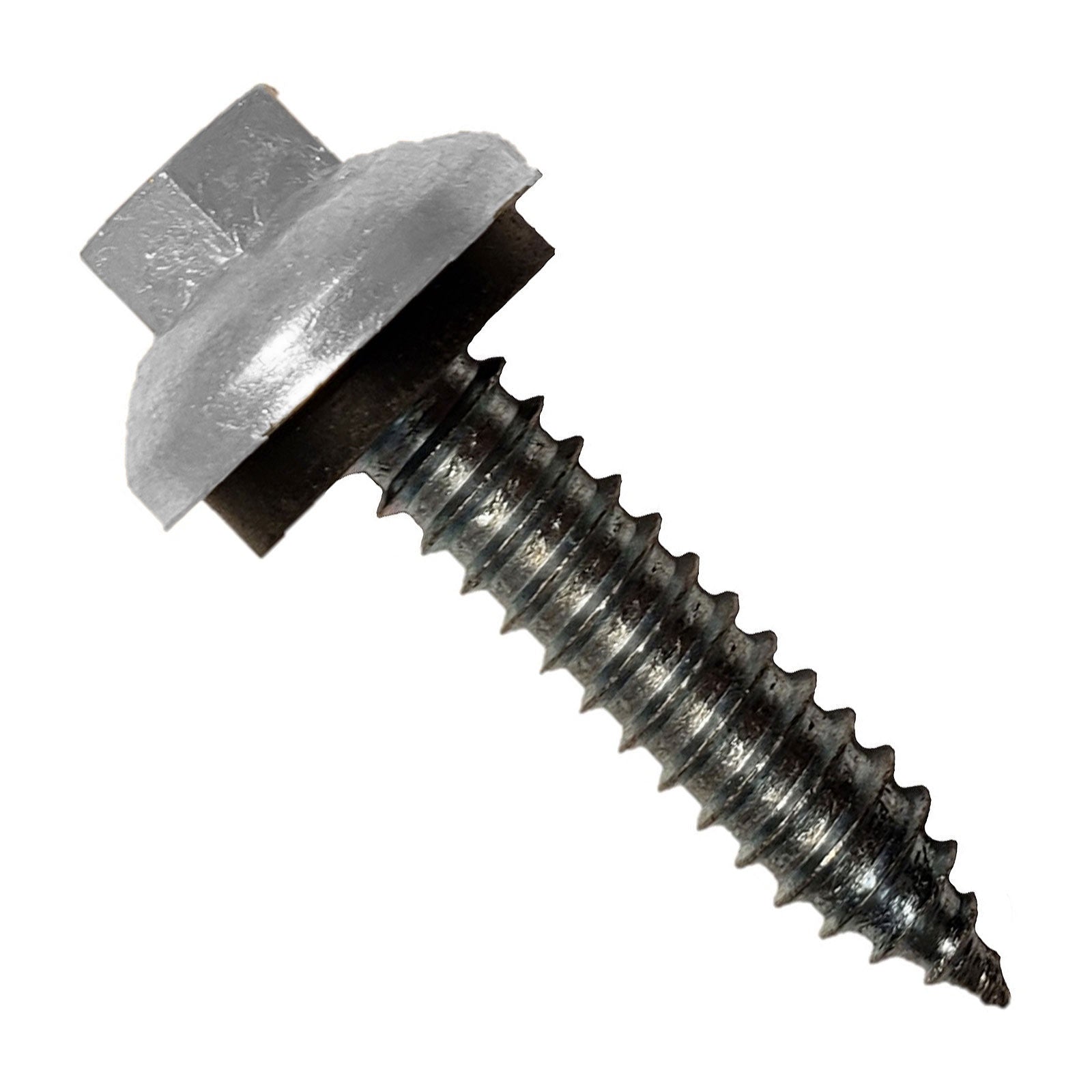 #14 x 1-1/4" ZXL Tapping Steelbinder Metal Roofing Screw - Alamo White