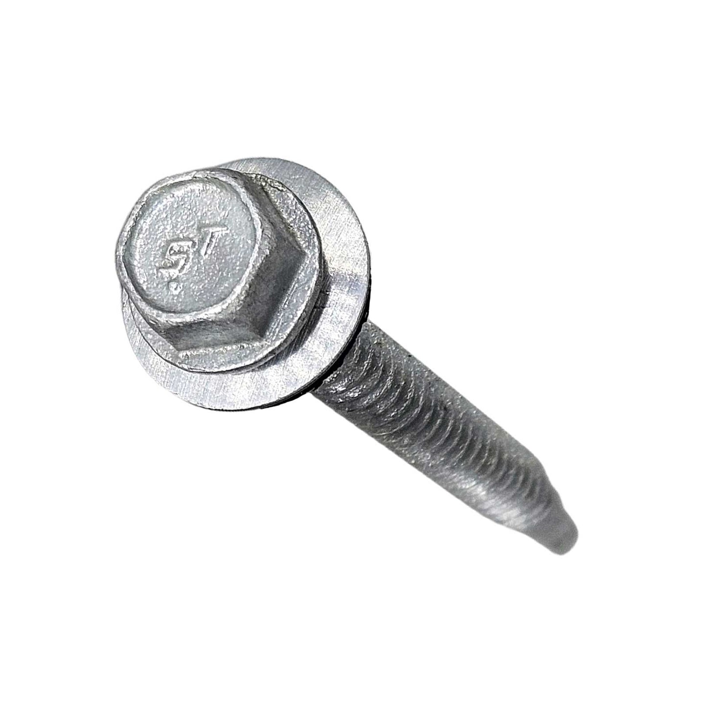 ST Fastening 1/4 x 2-1/2" Self-Drilling HWH Steelbinder Metal Roofing Screw with Washer, Hex Washer Head - Electro-Galvanized, Qty. 250