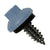 #14 x 34 inch ZXL Tapping Steelbinder Metal Roofing Screw Blue Pkg 250