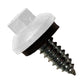 #14 x 3/4" ZXL Tapping Steelbinder Metal Roofing Screw - Polar White
