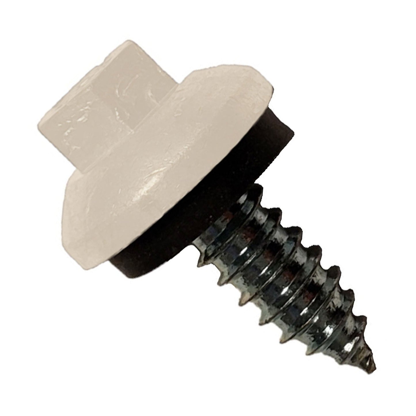 #14 x 34 inch ZXL Tapping Steelbinder Metal Roofing Screw Light Stone Pkg 250