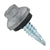 1/4 x 7/8 ZXL Steelbinder Metal Roofing Stitch Screw Ash Gray, Pkg 250