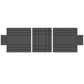 14 oz. 3 Pc. Lumber Tarp - Ends: 20' x 20' (6' Drop); Mid: 20' x 16' - Black