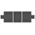 14 oz. 3 Pc. Lumber Tarp - Ends: 24' x 20' (8' Drop); Mid: 24' x 18' - Black