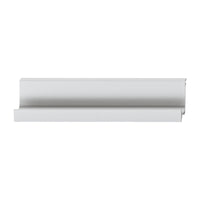 Hafele Inset Cabinet Handle - Matte Aluminum