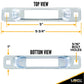 E-Track Single by Snap-Loc | Zinc Plated | 2-Pack
