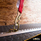 2 inchx 8 foot Cam Buckle Strap w Flat Snap Hooks Motorcycle Tie Down Straps image 6 of 7