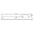 Hafele Neoteric Collection Asymmetrical Cabinet Handle - Illustration