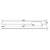 Hafele Neoteric Collection Asymmetrical Cabinet Handle - Illustration
