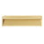 Hafele Atelier Inset Cabinet Handle - Brushed Brass 