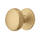 Hafele Mulberry Collection Cabinet Knob - Satin/Brushed Brass