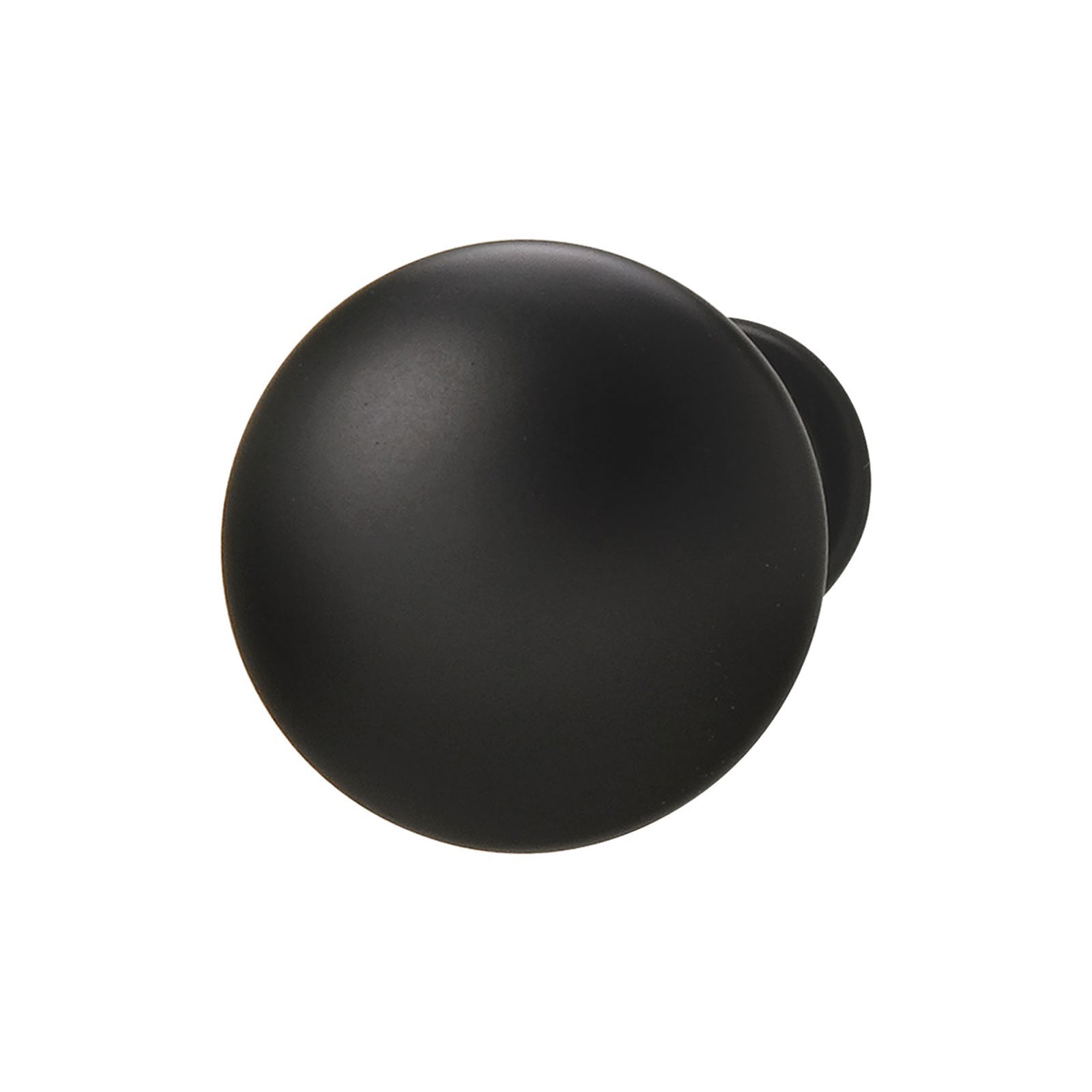Hafele Chanterelle Cabinet Knob - Matte Black