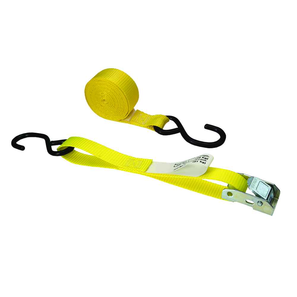 1" x 10' Cam Strap w/ S-Hook
