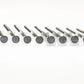 15 Degree Inserted Plastic Coil Ring-Shank Nail Full Round Head Unpainted Shown