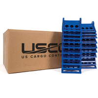 5.31" Plastic Corner Protector - Blue | 100-Pack