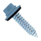 #17 x 1" Tapping Steelbinder Metal Roofing Screw - Blue - Pkg 250