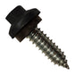 #17 x 1 inch ZXL Tapping Steelbinder Metal Roofing Stitch Screw Black Pkg 250