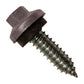 #17 x 1 inch ZXL Tapping Steelbinder Metal Roofing Stitch Screw Charcoal Gray Pkg 250