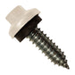 #17 x 1 inch ZXL Tapping Steelbinder Metal Roofing Stitch Screw Light Stone Pkg 250