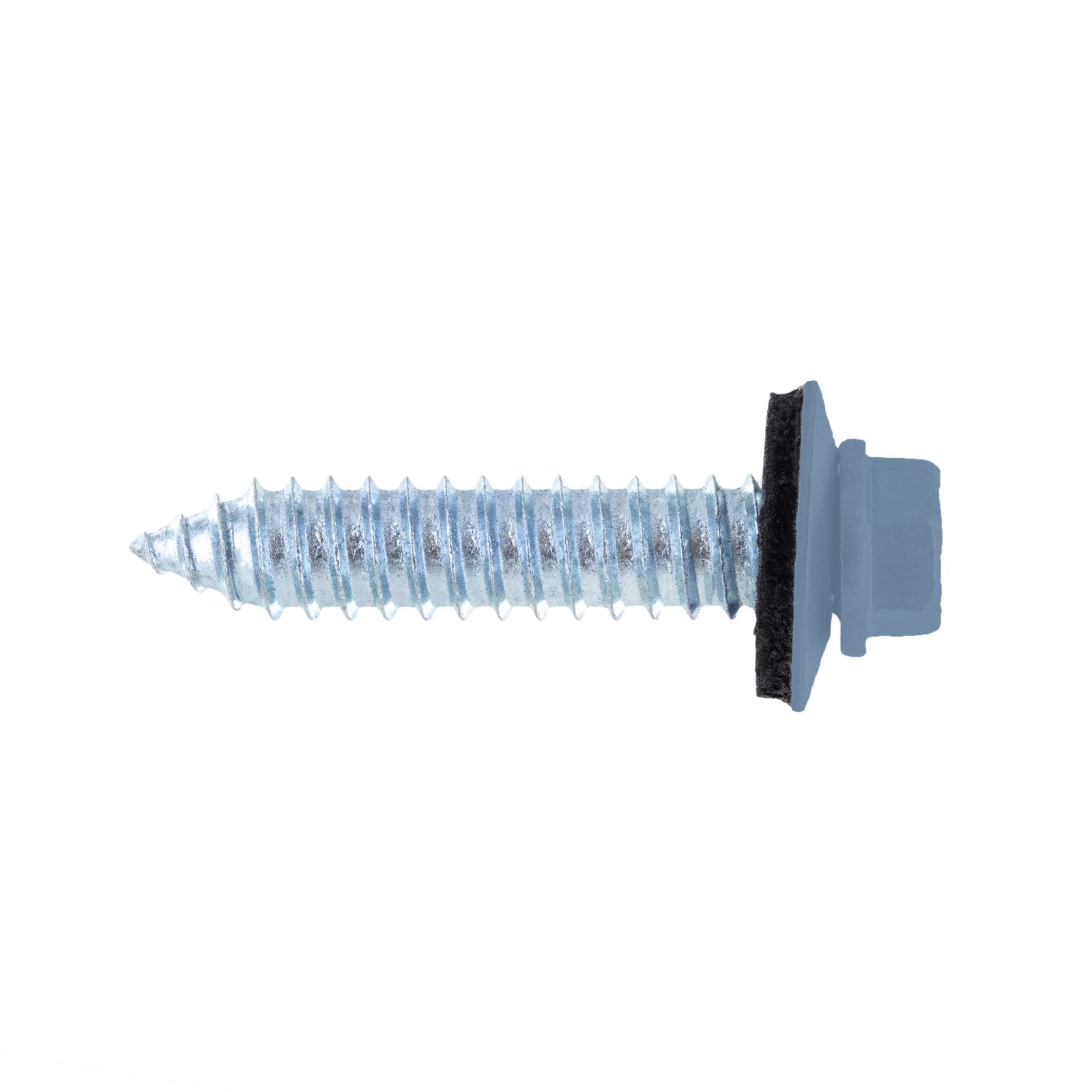 #17 x 1-1/4" Tapping Steelbinder Metal Roofing Screw - Blue - Pkg 250