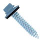 #17 x 1-1/4" Tapping Steelbinder Metal Roofing Screw - Blue - Pkg 250