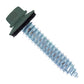 #17 x 1-1/2" Tapping Steelbinder Metal Roofing Screw - Forest Green - Pkg 250